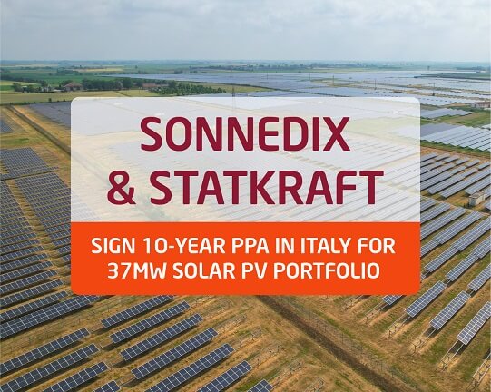 Sonnedix And Statkraft Sign Other Long Term Ppas For A New Mwp Solar